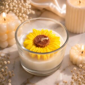 Sunflower Candle